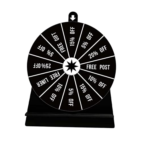 Turntable Drinking Wheel Tabletop Game 12 Prize Slots Business Activities for von MERIGLARE
