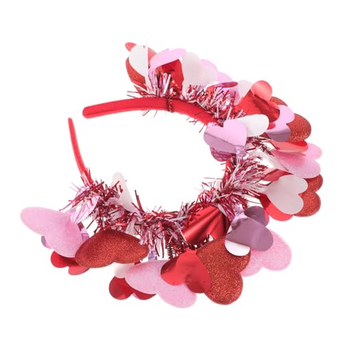 MERRYHAPY 10 Stück Teiliges Valentinstag Stirnband mit Roten und Pinken Glitzer-herzen Bequemes Haarband Langlebiges Accessoire für Hochzeiten Partys Karneval und Festliche Anlässe MERRYHAPY 10 Stück Teiliges Valentinstag Stirnband mit Roten und Pinken Glitzer-herzen Bequemes Haarband Langlebiges Accessoire für Hochzeiten Partys Karneval und Festliche Anlässe von MERRYHAPY