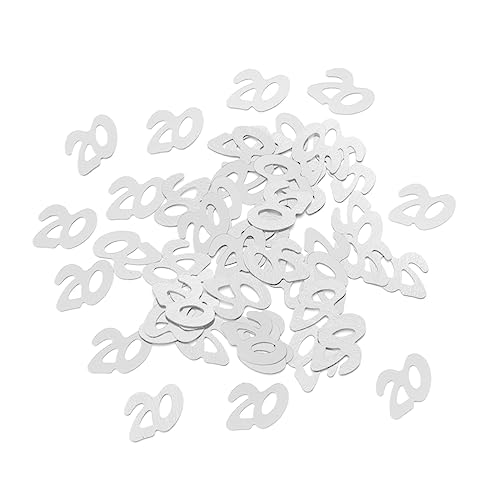 MERRYHAPY Jahrestag Konfetti Party liefert 1200 Stück Nummer 20 Pailletten Tisch streuen funkelnden MERRYHAPY Jahrestag Konfetti Party liefert 1200 Stück Nummer 20 Pailletten Tisch streuen funkelnden von MERRYHAPY