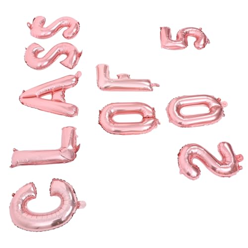 MERRYHAPY 1Set Abschlussballon Partyzubehör Dekoration Aufblasbare Dekoration Kursdekoration Absolventenballons Kursballons Requisitenballons Folienballons Roségold Aluminiumfolie MERRYHAPY 1Set Abschlussballon Partyzubehör Dekoration Aufblasbare Dekoration Kursdekoration Absolventenballons Kursballons Requisitenballons Folienballons Roségold Aluminiumfolie von MERRYHAPY