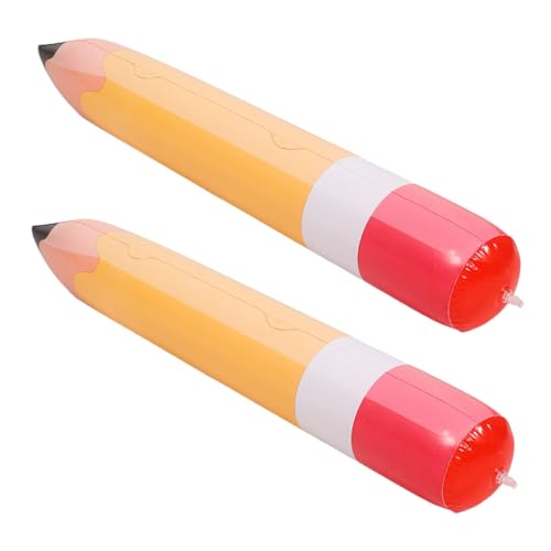 MERRYHAPY 2 Stück Aufblasbare Bleistift Dekoration PVC Riesen Buntstift Luftballons Klassenzimmer Deko Zurück Schulanfang Party Schulstart MERRYHAPY 2 Stück Aufblasbare Bleistift Dekoration PVC Riesen Buntstift Luftballons Klassenzimmer Deko Zurück Schulanfang Party Schulstart von MERRYHAPY