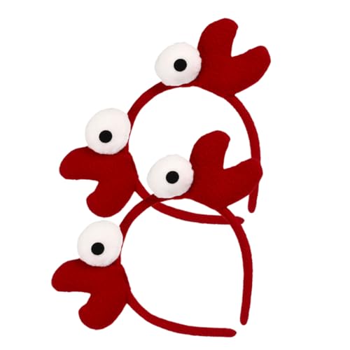 MERRYHAPY 2 Stück Halloween Krabben-stirnband Leichtes Cosplay Haarreif für Party Foto Requisiten Damen Kopfschmuck für Karneval Bühne Geburtstag von MERRYHAPY