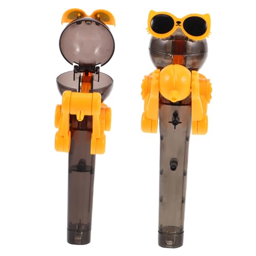 MERRYHAPY 2 Stück Lollipop-roboterhalter – Süßer Aufbewahrungsbehälter Für Süßigkeiten, Kreatives Interaktives Spielzeug Für Kinderparty-Dekorationen Und Halloween-leckereien MERRYHAPY 2 Stück Lollipop-roboterhalter – Süßer Aufbewahrungsbehälter Für Süßigkeiten, Kreatives Interaktives Spielzeug Für Kinderparty-Dekorationen Und Halloween-leckereien von MERRYHAPY
