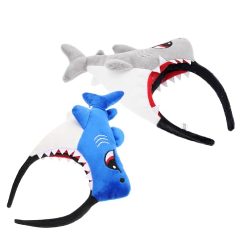 MERRYHAPY 2 Stück Teiliges Cartoon Hai Stirnband Kuschelige Tierform Lustiges Haaraccessoire für Faschingskostüme Partys Geburtstage und Cosplay Veranstaltungen MERRYHAPY 2 Stück Teiliges Cartoon Hai Stirnband Kuschelige Tierform Lustiges Haaraccessoire für Faschingskostüme Partys Geburtstage und Cosplay Veranstaltungen von MERRYHAPY