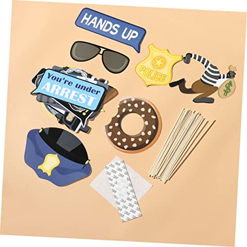 MERRYHAPY 21-teiliges Polizei-Rollen-requisitenset Für Partys Mit Motto-Geburtstags-zubehör Lustige Fotoautomaten-Dekorationen MERRYHAPY 21-teiliges Polizei-Rollen-requisitenset Für Partys Mit Motto-Geburtstags-zubehör Lustige Fotoautomaten-Dekorationen von MERRYHAPY