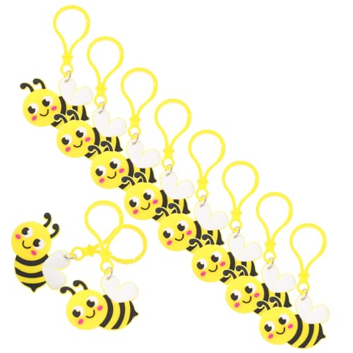 MERRYHAPY 24 Stück Teiliges Niedliche Bienen Schlüsselanhänger Robuste Anhänger für Damen Leichte Schlüsselketten als Taschen und Rucksackdeko Kompakte Partygeschenke mit Feiner MERRYHAPY 24 Stück Teiliges Niedliche Bienen Schlüsselanhänger Robuste Anhänger für Damen Leichte Schlüsselketten als Taschen und Rucksackdeko Kompakte Partygeschenke mit Feiner von MERRYHAPY