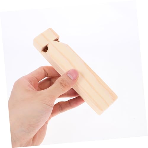 MERRYHAPY 3 Stück Teiliges Holz Zugpfeifen für DIY Musikinstrument Pädagogisch Fördernd Kreativ für Gruppenaktivitäten Musikunterricht und Geburtstagsfeiern von MERRYHAPY