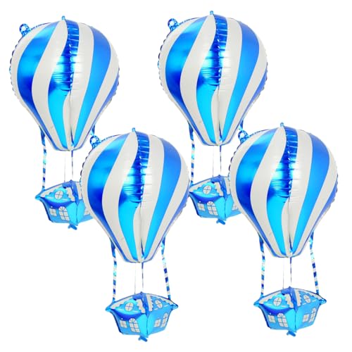 MERRYHAPY 4 Pcs Aluminium Hot Air Ballon Dekoration Für Geburtstagsfeiern Wiederverwendbare Aluminiumfolie Aufblasbare Heißluftballon Aufblasbare Heißluftballondekoration MERRYHAPY 4 Pcs Aluminium Hot Air Ballon Dekoration Für Geburtstagsfeiern Wiederverwendbare Aluminiumfolie Aufblasbare Heißluftballon Aufblasbare Heißluftballondekoration von MERRYHAPY