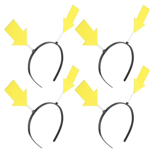 MERRYHAPY 4 Stück Teiliges Lustige Pfeilförmiger Haarreif Leichter Bequemer Party-haarreif mit Spielerischem Design Vielseitiges Festival-accessoire für Konzerte Halloween und von MERRYHAPY