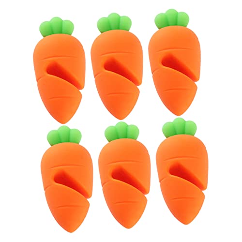 MERRYHAPY 6 Stücke Karotten Topfdeckelheber Spritzschutz und Überlaufstopper für Die Küche Hitzebeständig Niedliches Design Ideal Zum Halten von Topfdeckeln und Verhindern von Überkochen MERRYHAPY 6 Stücke Karotten Topfdeckelheber Spritzschutz und Überlaufstopper für Die Küche Hitzebeständig Niedliches Design Ideal Zum Halten von Topfdeckeln und Verhindern von Überkochen von MERRYHAPY