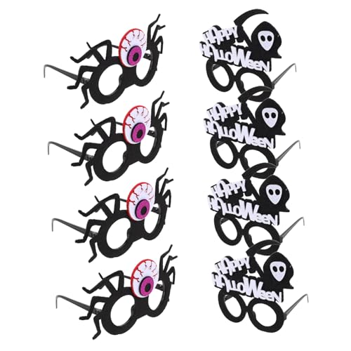 MERRYHAPY 8 Stück Halloween -Brillen -Requisiten -Halloween-Dekorationen -Fotokabine Requisiten Fröhliche Plastik MERRYHAPY 8 Stück Halloween -Brillen -Requisiten -Halloween-Dekorationen -Fotokabine Requisiten Fröhliche Plastik von MERRYHAPY