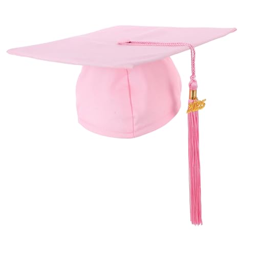 MERRYHAPY Abschlusskappe Aus Polyester Mit Quaste 2025 Verstellbar Als Zeremonie-accessoire von MERRYHAPY