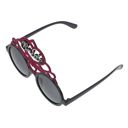 MERRYHAPY Braut Party Sonnenbrille Bridal Party Sunglasses Stilvolle Hochzeits Requisiten für Junggesellinnenabschiede und Fotokabinen Zubehör Damen Festtagsaccessoires von MERRYHAPY
