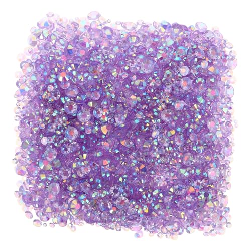 MERRYHAPY DIY Nagelkunst Zubehör Flache Rückseite Edelsteine Strasssteine Für Heimwerker Jelly Strasssteine Für Nägel Jelly Nagelkunst Zubehör von MERRYHAPY