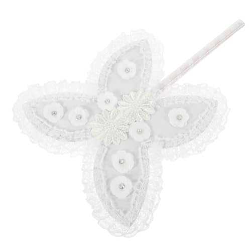 MERRYHAPY Eleganter Spitzen Handfächer Schmetterlingsform Leichtes Tanz und Hochzeits Party Accessoire Für Braut und Bühne Dekoration MERRYHAPY Eleganter Spitzen Handfächer Schmetterlingsform Leichtes Tanz und Hochzeits Party Accessoire Für Braut und Bühne Dekoration von MERRYHAPY