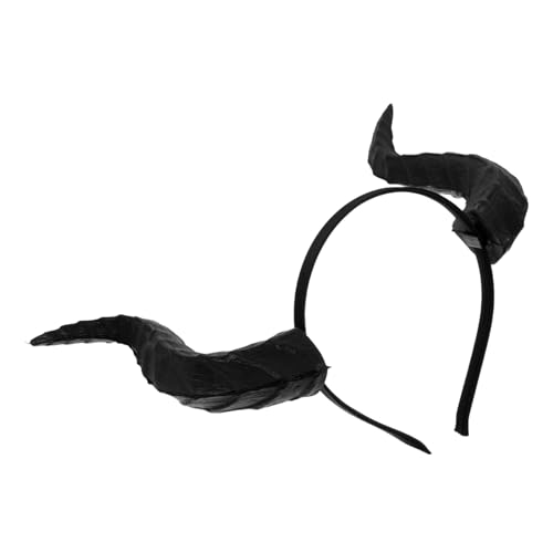 MERRYHAPY Gothic Dragon Horns Headband Damen Cosplay Halloween Karneval Mardi Gras Teufel Hörner Haarreif Festliche Kostüm Accessoires MERRYHAPY Gothic Dragon Horns Headband Damen Cosplay Halloween Karneval Mardi Gras Teufel Hörner Haarreif Festliche Kostüm Accessoires von MERRYHAPY
