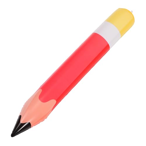 MERRYHAPY Großer Aufblasbarer Bleistift Luftballon PVC Schuldeko Party Deko für Klassenzimmer Schüler Geburtstag Foto Requisite von MERRYHAPY