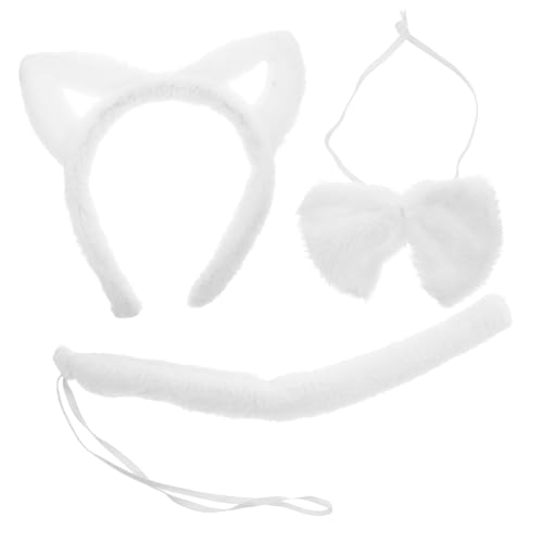 MERRYHAPY Katzenohren Und Heckset Mit Plüschstirnband Für Frauen Hautpflege Gesichtswaschanlage Und Katzen -cosplay -weiche Und Komfortable Haarband MERRYHAPY Katzenohren Und Heckset Mit Plüschstirnband Für Frauen Hautpflege Gesichtswaschanlage Und Katzen -cosplay -weiche Und Komfortable Haarband von MERRYHAPY