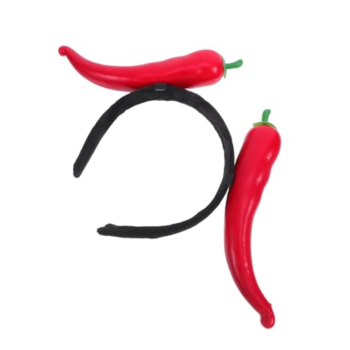 MERRYHAPY Lustiges Gemüse-stirnband Falsche Paprika Halloween Stirnband Chili-partygeschenke Chili- Stirnbänder Halloween-stirnband Gefälschtes Gemüse Gefälschter Pfeffer Harz MERRYHAPY Lustiges Gemüse-stirnband Falsche Paprika Halloween Stirnband Chili-partygeschenke Chili- Stirnbänder Halloween-stirnband Gefälschtes Gemüse Gefälschter Pfeffer Harz von MERRYHAPY