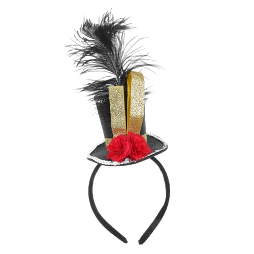 MERRYHAPY Mini Top Hut Stirnband Tea Party Faszinator Hat Paillettenhut Kostüm Haarzubehör Für Geburtstagsfeiern Hochzeiten MERRYHAPY Mini Top Hut Stirnband Tea Party Faszinator Hat Paillettenhut Kostüm Haarzubehör Für Geburtstagsfeiern Hochzeiten von MERRYHAPY