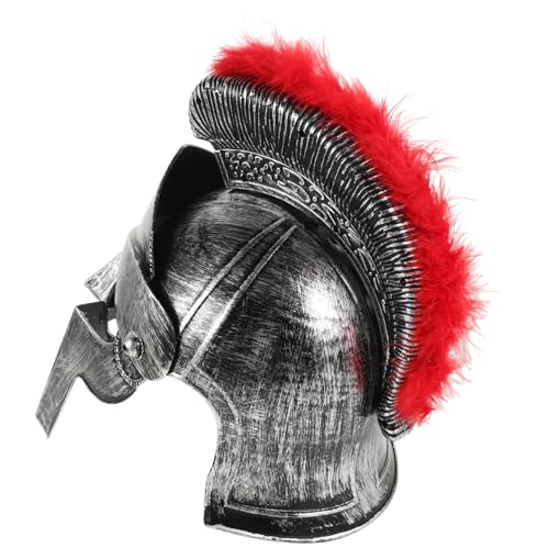 MERRYHAPY Römischer Soldatenhelm aus Antikes Kostümzubehör für Jugendliche für Karneval Cosplay und Themenpartys Komfortabel und Langlebig MERRYHAPY Römischer Soldatenhelm aus Antikes Kostümzubehör für Jugendliche für Karneval Cosplay und Themenpartys Komfortabel und Langlebig von MERRYHAPY