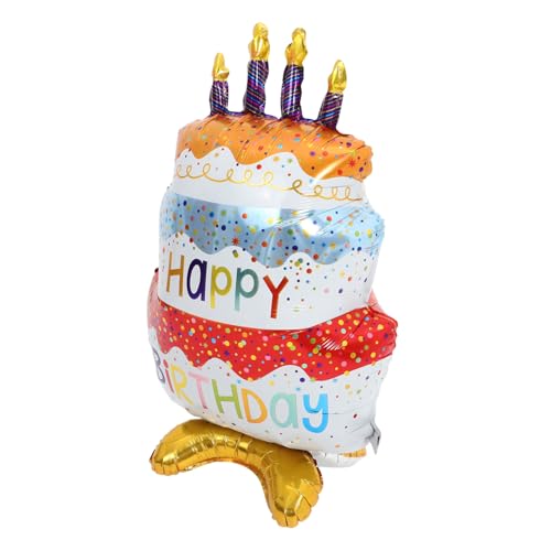 MERRYHAPY Stehender Aluminiumfolie Kuchen Luftballon Große Aufblasbare Party Deko Geburtstagsballon Bunte Punkte Basis Geburtstagsfeier Dekoration MERRYHAPY Stehender Aluminiumfolie Kuchen Luftballon Große Aufblasbare Party Deko Geburtstagsballon Bunte Punkte Basis Geburtstagsfeier Dekoration von MERRYHAPY