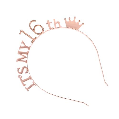 MERRYHAPY Stirnband Geburtstag Kleine Mädchen Haarschmuck Für Frauen Haarschmuck Für Mädchen Diademe Party Stirnband Für Erwachsene MERRYHAPY Stirnband Geburtstag Kleine Mädchen Haarschmuck Für Frauen Haarschmuck Für Mädchen Diademe Party Stirnband Für Erwachsene von MERRYHAPY