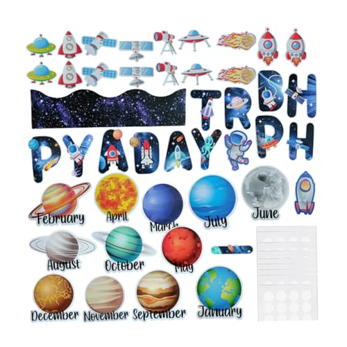 MERRYHAPY Teiliges Weltraum Papier Ausschnitte für Pinnwand Zarte Kindergarten Dekoration Sichere Bastelpapier Buchstaben und Motive für Klassenzimmer DIY Party und Wandgestaltung MERRYHAPY Teiliges Weltraum Papier Ausschnitte für Pinnwand Zarte Kindergarten Dekoration Sichere Bastelpapier Buchstaben und Motive für Klassenzimmer DIY Party und Wandgestaltung von MERRYHAPY