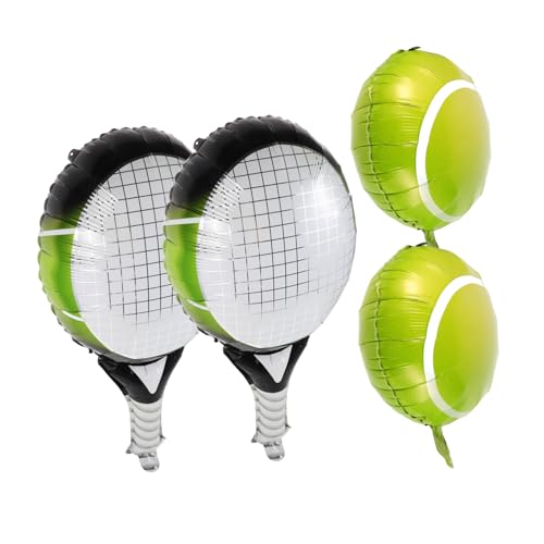 MERRYHAPY Tennis-luftballons – 4 Stück Tennisball-luftballons, Grüne Tennis-geburtstagsparty-dekorationen, Aufblasbare Tennis-helium-luftballons, Sport-partyartikel, Zubehör Für Babypartys MERRYHAPY Tennis-luftballons – 4 Stück Tennisball-luftballons, Grüne Tennis-geburtstagsparty-dekorationen, Aufblasbare Tennis-helium-luftballons, Sport-partyartikel, Zubehör Für Babypartys von MERRYHAPY