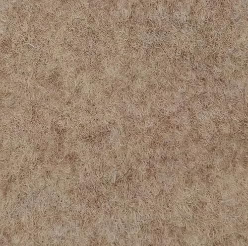 Nadelfilz Extra-Flex Meterware Restauration Innenraumverkleidung Instandhaltung Camperausbau 206 cm Breite (206 x 700 cm, Beige) von MERTEX