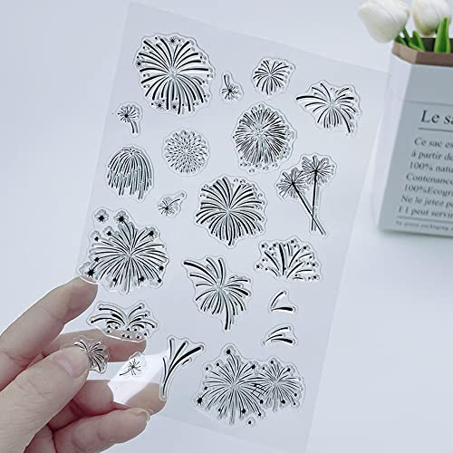 Feuerwerk Rakete Pyrotechnik Clear Stamps Transparent Silikon Stempel Album Karten Gummistempel für Kartenherstellung Dekoration und DIY Scrapbooking Feuerwerk Rakete Pyrotechnik Clear Stamps Transparent Silikon Stempel Album Karten Gummistempel für Kartenherstellung Dekoration und DIY Scrapbooking von MESYGK
