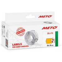 METO Preisetiketten leuchtorange permanent 26,0 x 16,0 mm, 6 Rollen METO Preisetiketten leuchtorange permanent 26,0 x 16,0 mm, 6 Rollen von METO