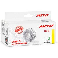 METO Preisetiketten weiß ablösbar 22,0 x 12,0 mm, 6 Rollen METO Preisetiketten weiß ablösbar 22,0 x 12,0 mm, 6 Rollen von METO
