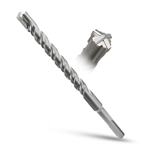 METOTY SDS Plus Bohrer 16mm×210mm，Steinbohrer,Hammerbohrer,Betonbohrer,Für Stein,Beton,Naturstein,Ziegelmauer von METOTY