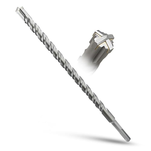 METOTY SDS Plus Bohrer 16mm×310mm，Steinbohrer,Hammerbohrer,Betonbohrer,Für Stein,Beton,Naturstein,Ziegelmauer von METOTY