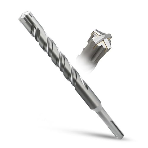 METOTY SDS Plus Bohrer 18mm×210mm，Steinbohrer,Hammerbohrer,Betonbohrer,Für Stein,Beton,Naturstein,Ziegelmauer von METOTY
