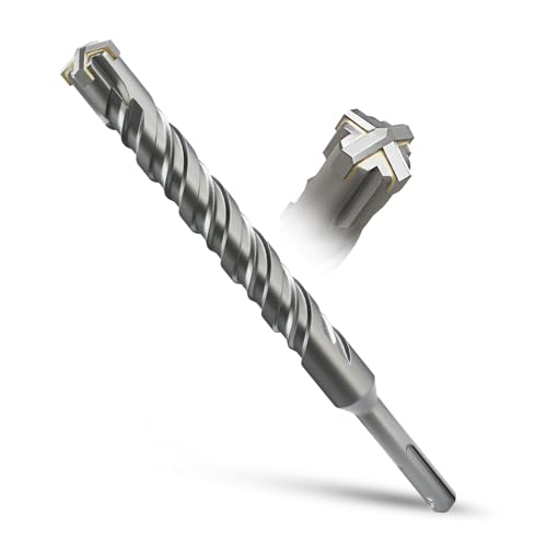 METOTY SDS Plus Bohrer 20mm×210mm,Steinbohrer,Hammerbohrer,Betonbohrer,Für Stein,Beton,Naturstein,Ziegelmauer METOTY SDS Plus Bohrer 20mm×210mm,Steinbohrer,Hammerbohrer,Betonbohrer,Für Stein,Beton,Naturstein,Ziegelmauer von METOTY