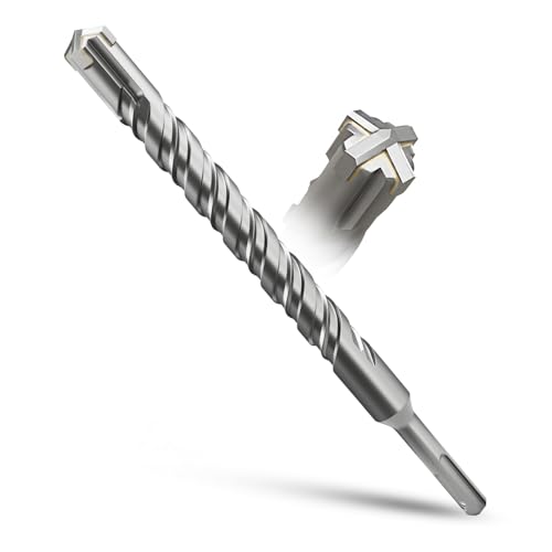 METOTY SDS Plus Bohrer 20mm×260mm，Steinbohrer,Hammerbohrer,Betonbohrer,Für Stein,Beton,Naturstein,Ziegelmauer von METOTY