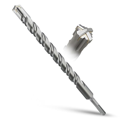 METOTY SDS Plus Bohrer 22mm×310mm，Steinbohrer,Hammerbohrer,Betonbohrer,Für Stein,Beton,Naturstein,Ziegelmauer von METOTY
