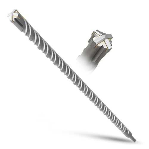 METOTY SDS Plus Bohrer 24mm×1000mm, Hammerbohrer, Betonbohrer,Für Stein, Beton, Naturstein, Ziegelmauer METOTY SDS Plus Bohrer 24mm×1000mm, Hammerbohrer, Betonbohrer,Für Stein, Beton, Naturstein, Ziegelmauer von METOTY