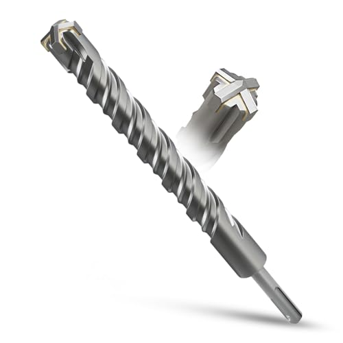 METOTY SDS Plus Bohrer 25mm×260mm,Steinbohrer,Hammerbohrer,Betonbohrer,Für Stein,Beton,Naturstein,Ziegelmauer METOTY SDS Plus Bohrer 25mm×260mm,Steinbohrer,Hammerbohrer,Betonbohrer,Für Stein,Beton,Naturstein,Ziegelmauer von METOTY