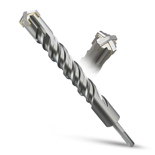 METOTY SDS Plus Bohrer 30mm×260mm,Steinbohrer,Hammerbohrer,Betonbohrer,Für Stein,Beton,Naturstein,Ziegelmauer METOTY SDS Plus Bohrer 30mm×260mm,Steinbohrer,Hammerbohrer,Betonbohrer,Für Stein,Beton,Naturstein,Ziegelmauer von METOTY