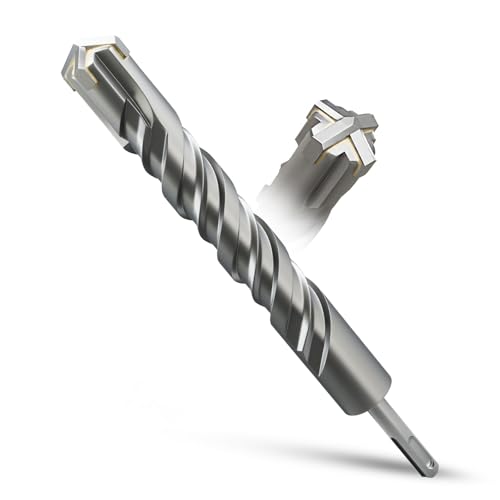 METOTY SDS Plus Bohrer 32mm×260mm,Steinbohrer,Hammerbohrer,Betonbohrer,Für Stein,Beton,Naturstein,Ziegelmauer METOTY SDS Plus Bohrer 32mm×260mm,Steinbohrer,Hammerbohrer,Betonbohrer,Für Stein,Beton,Naturstein,Ziegelmauer von METOTY