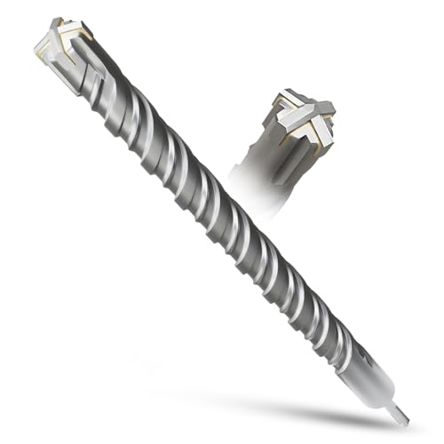 METOTY SDS Plus Bohrer 35mm×460mm,Steinbohrer,Hammerbohrer,Betonbohrer,Für Stein,Beton,Naturstein,Ziegelmauer METOTY SDS Plus Bohrer 35mm×460mm,Steinbohrer,Hammerbohrer,Betonbohrer,Für Stein,Beton,Naturstein,Ziegelmauer von METOTY