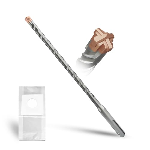 METOTY SDS Plus bohrer 6mm×210mm,mit 4 Hartmetallschneiden,Kopf mit Beschichtung,Steinbohrer,Hammerbohrer,Betonbohrer,Für Stein,Beton,Naturstein,Ziegelmauer METOTY SDS Plus bohrer 6mm×210mm,mit 4 Hartmetallschneiden,Kopf mit Beschichtung,Steinbohrer,Hammerbohrer,Betonbohrer,Für Stein,Beton,Naturstein,Ziegelmauer von METOTY