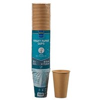 METRO PROFESSIONAL Einweg-Trinkbecher braun 0,3 l, 50 St. von METRO PROFESSIONAL