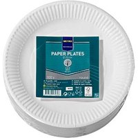 METRO PROFESSIONAL Pappteller weiß Ø 23,0 cm, 100 St. von METRO PROFESSIONAL