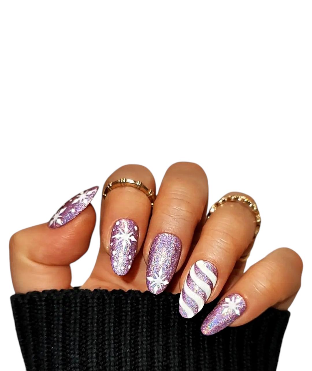 Press On Nails Frohe Weihnachten Press On Nails Frohe Weihnachten von MEVANAILS