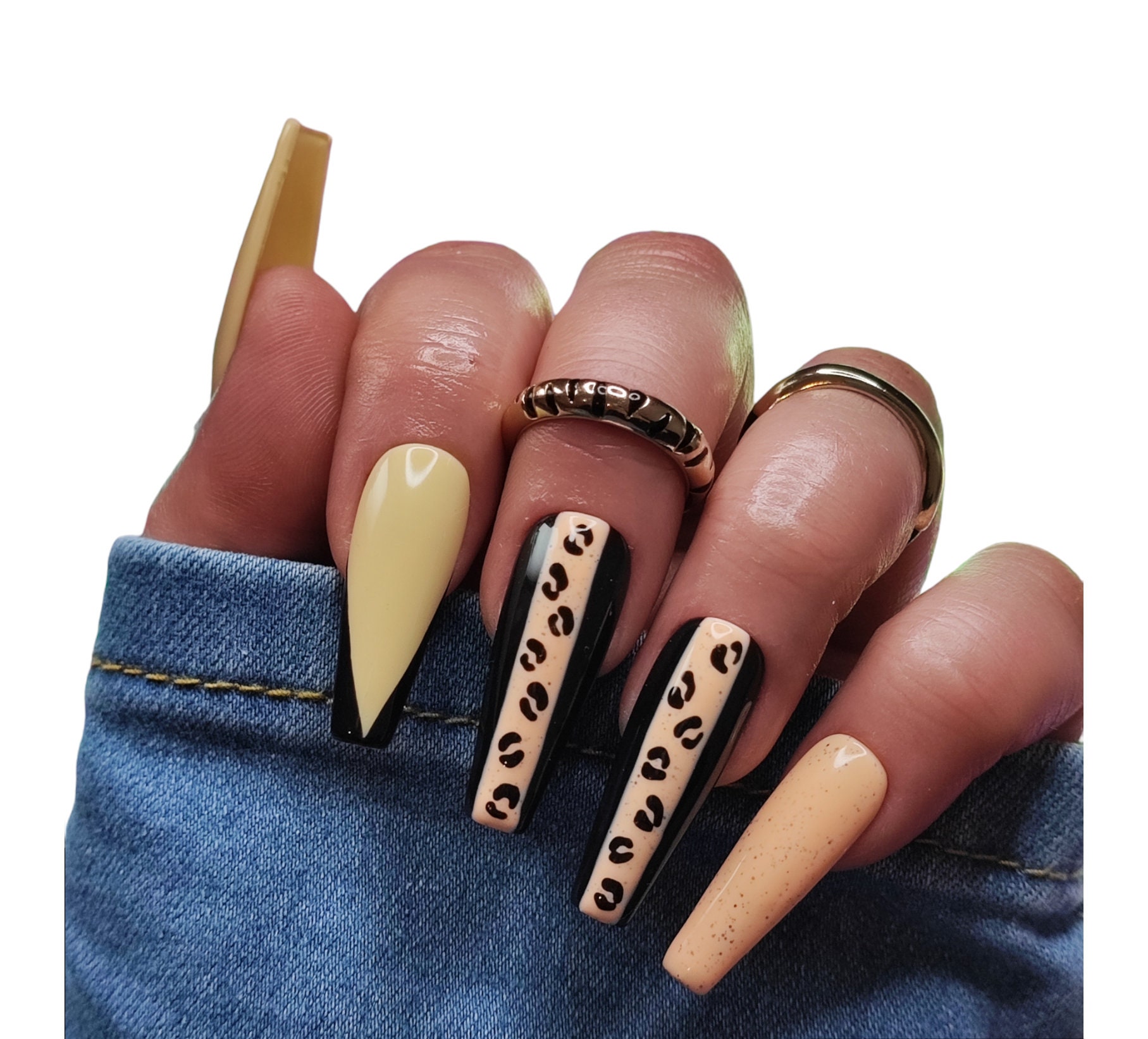 Press On Nails Yellow Pastell Press On Nails Yellow Pastell von MEVANAILS