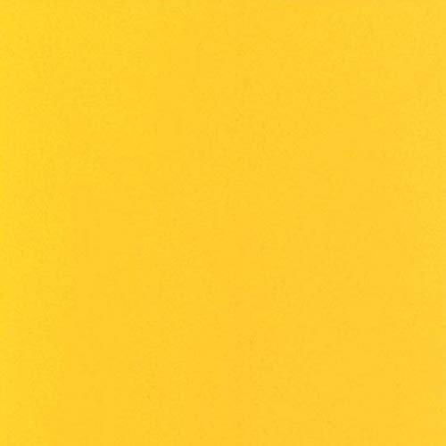 MEWATU Wachstuch Rolle Rollenware Uni einfarbig unifarben Farbe und Größe wählbar (Uni 109 gelb, 5 m x 140 cm) von MEWATU